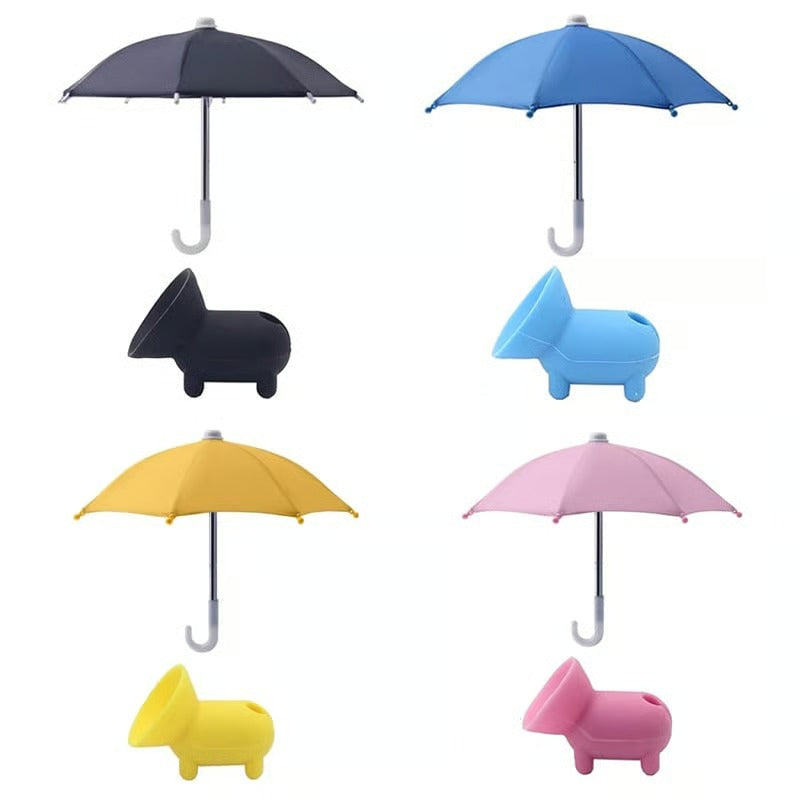 Phone Umbrella Suction Cup Stand for Sun