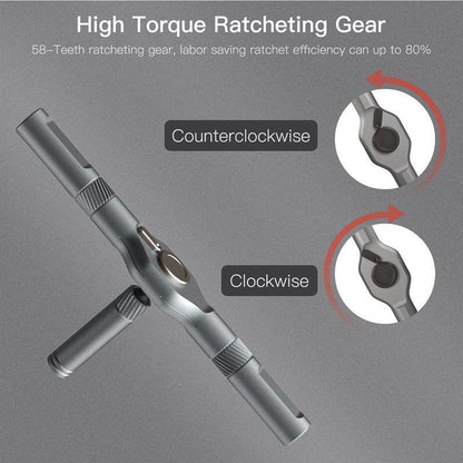 24-in-1 Magnetic Ratchet Screwdriver Repair Set