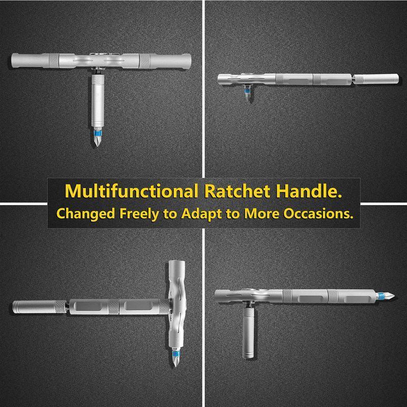 24-in-1 Magnetic Ratchet Screwdriver Repair Set