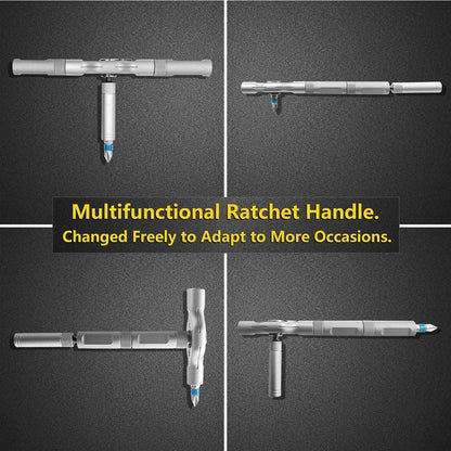 24-in-1 Magnetic Ratchet Screwdriver Repair Set