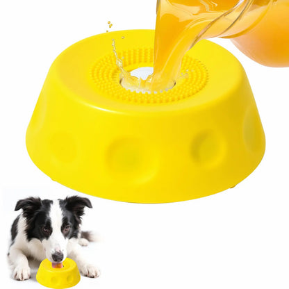 3-in-1 Suction Slow Feeder Dog Bowl with Treat Ball