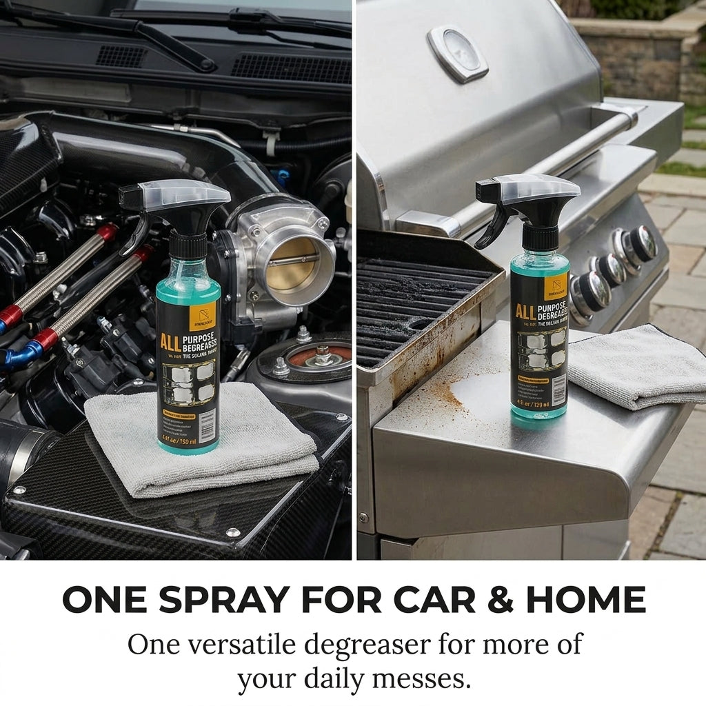 Multi-purpose Cleaning Spray - Heavy Duty Stain Remover for Car Interiors & Home Surfaces