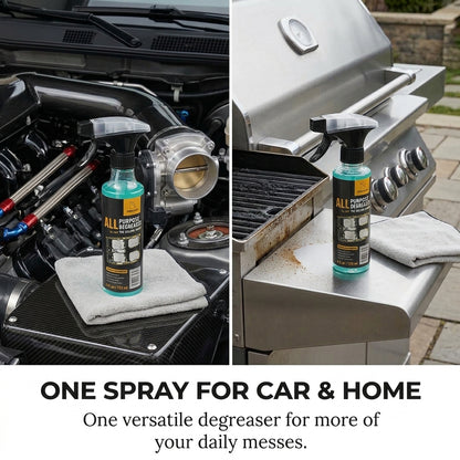 Multi-purpose Cleaning Spray - Heavy Duty Stain Remover for Car Interiors & Home Surfaces