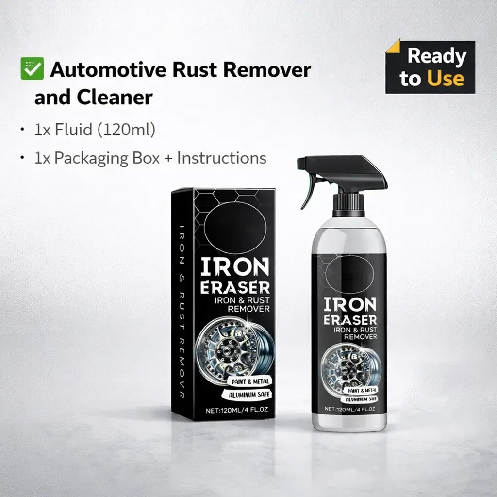 Advanced Iron Remover Spray for Rust-Free Showroom Wheels