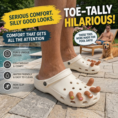 Funny Toe Charms🤣🦶(10 Pieces)