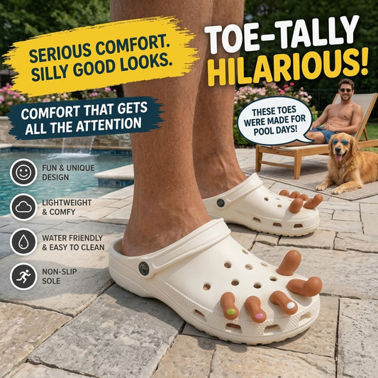 Funny Toe Charms🤣🦶(10 Pieces)