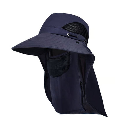 Wide Brim Sun Hat, Men's Safari Hat,  360° Sun Protection, UPF50+
