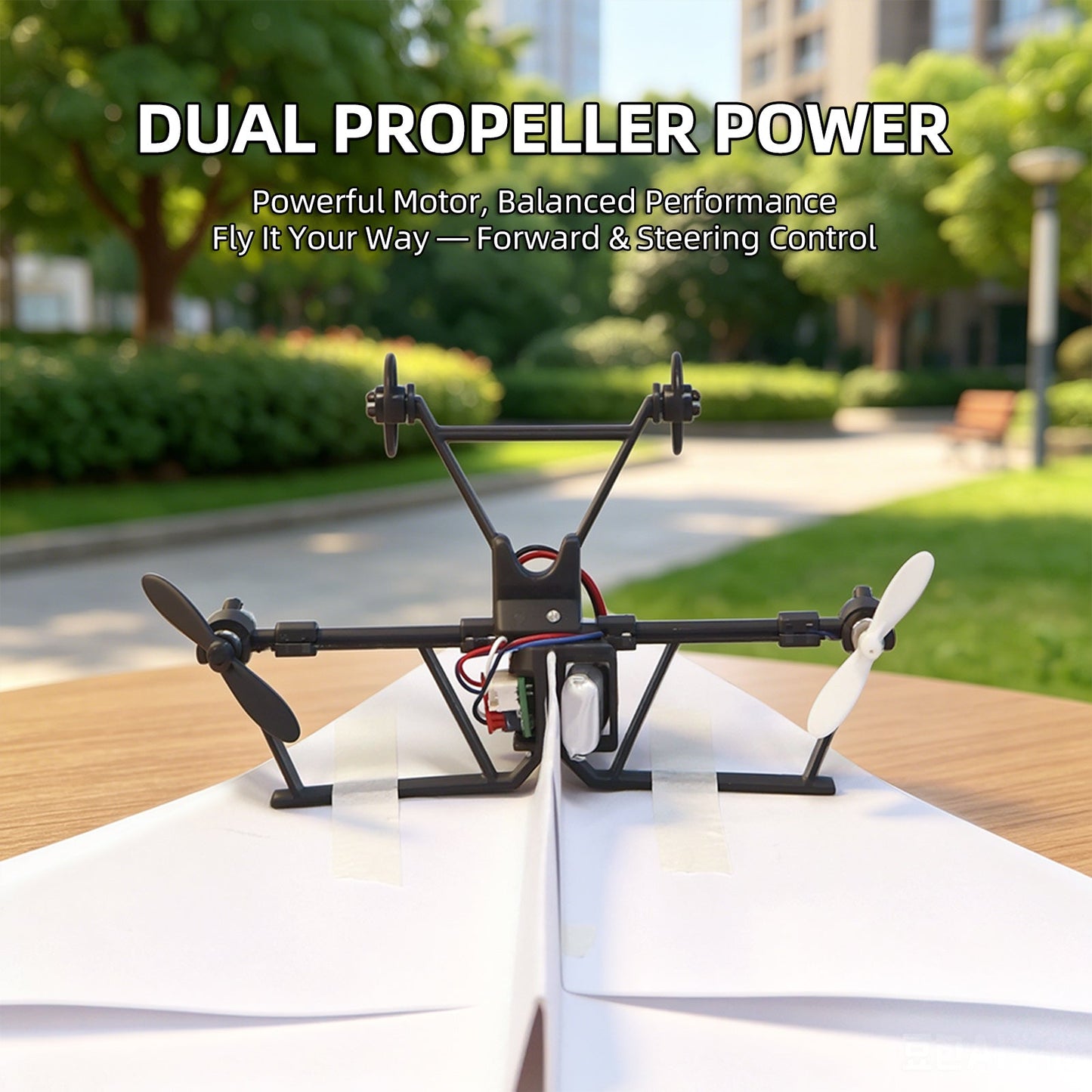 Smart Remote-controlled DIY Paper Airplane Kit