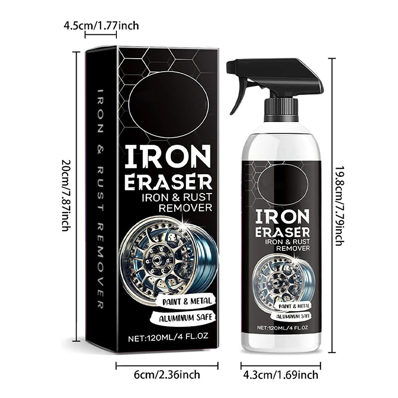 Advanced Iron Remover Spray for Rust-Free Showroom Wheels