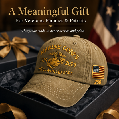 American Heritage Embroidered Cap with Free Honor Coin