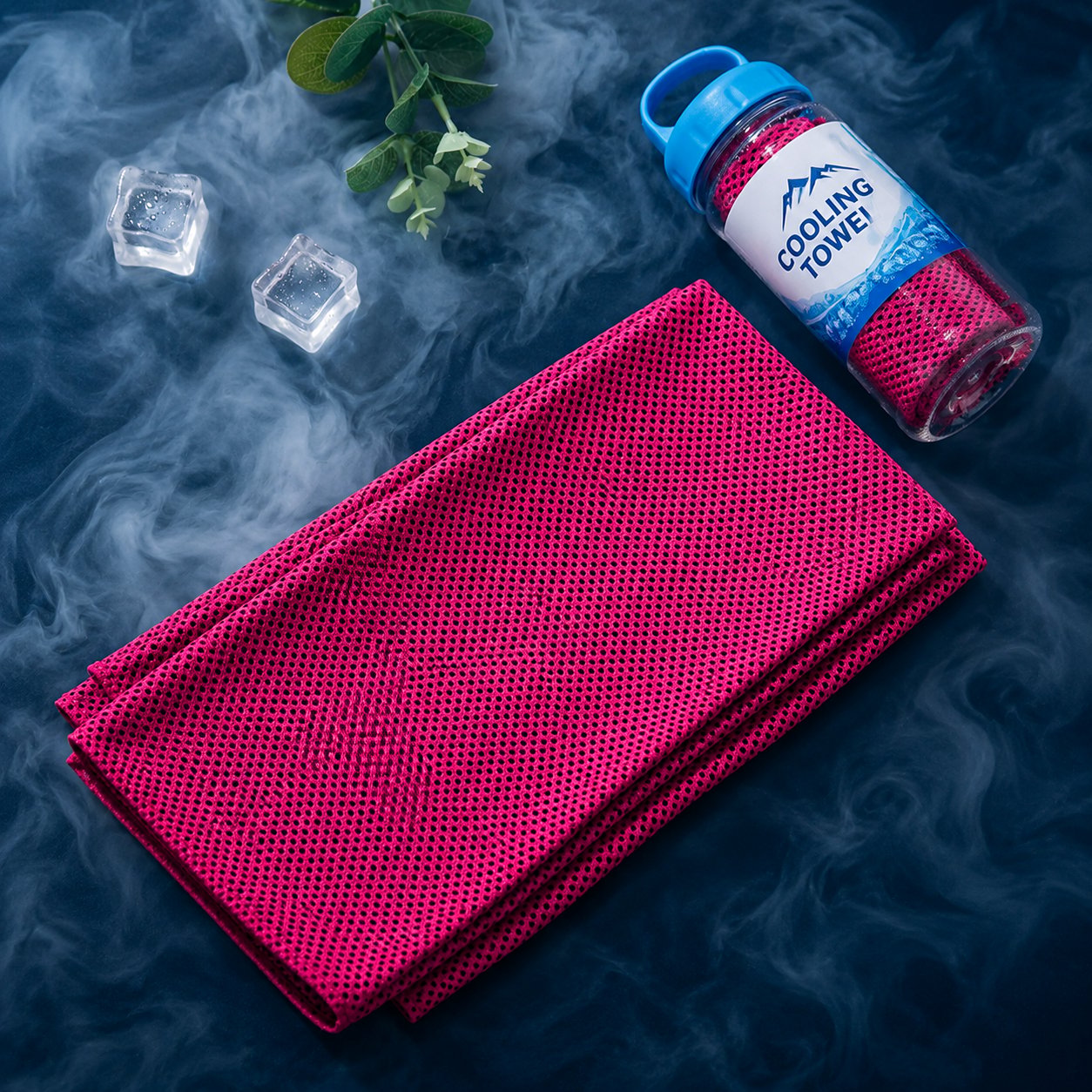 Cold Sweat Towel You Can Use Anywhere, Anytime! Reusable Soft Absorbent Cooling Portable