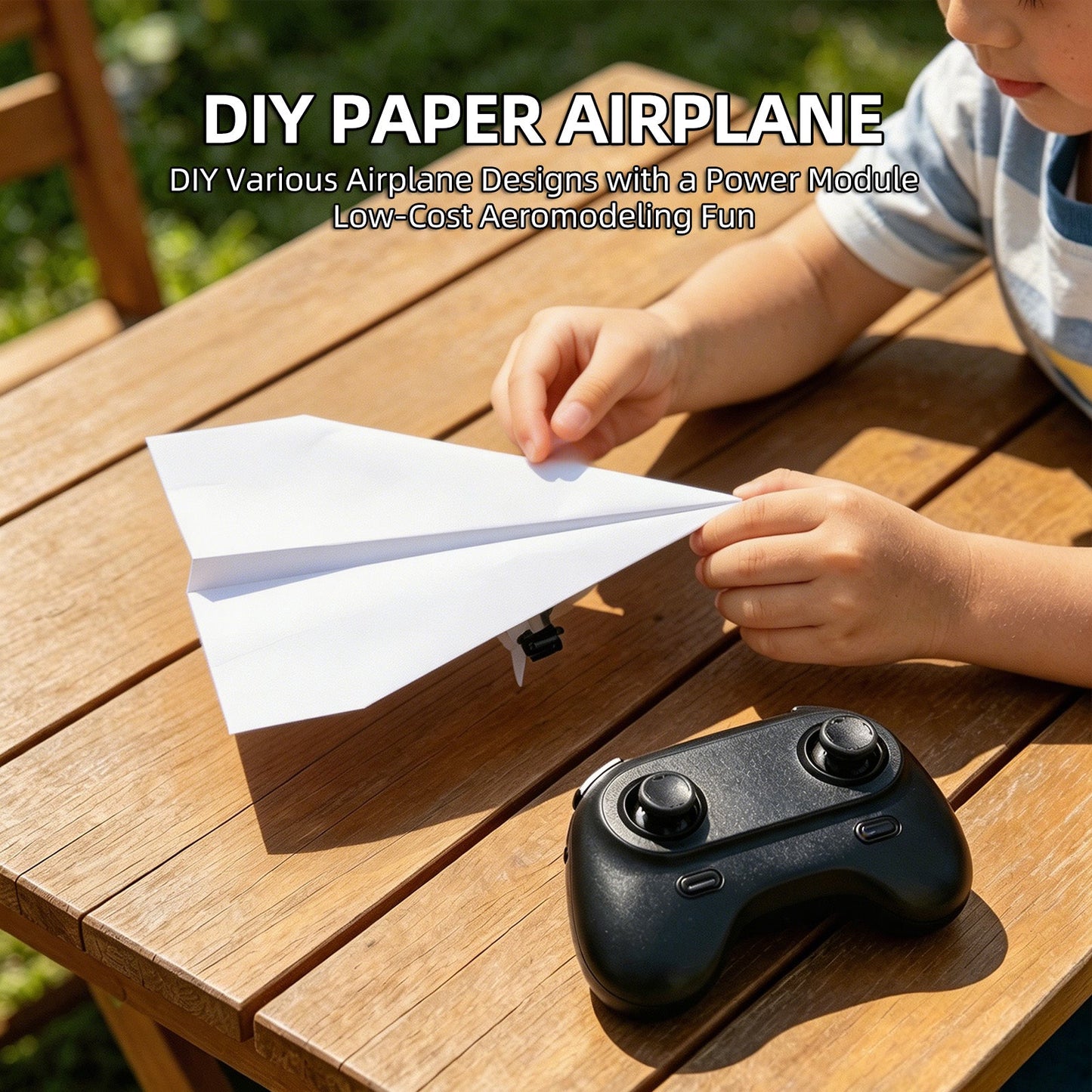Smart Remote-controlled DIY Paper Airplane Kit