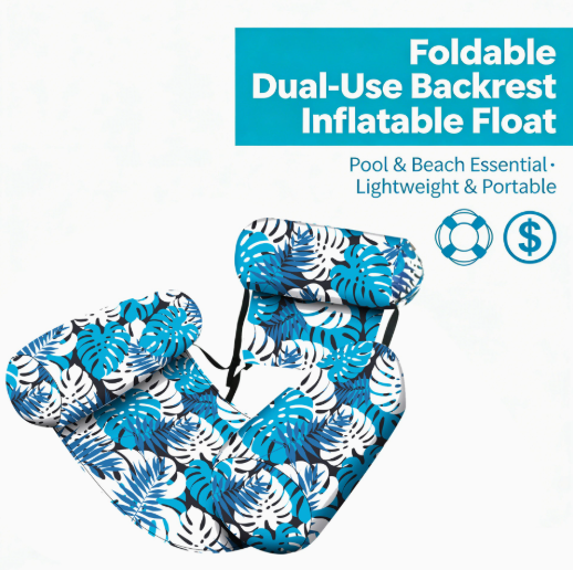 Pool Float Hammock | Saddle Lounge Chair for Summer Relaxation