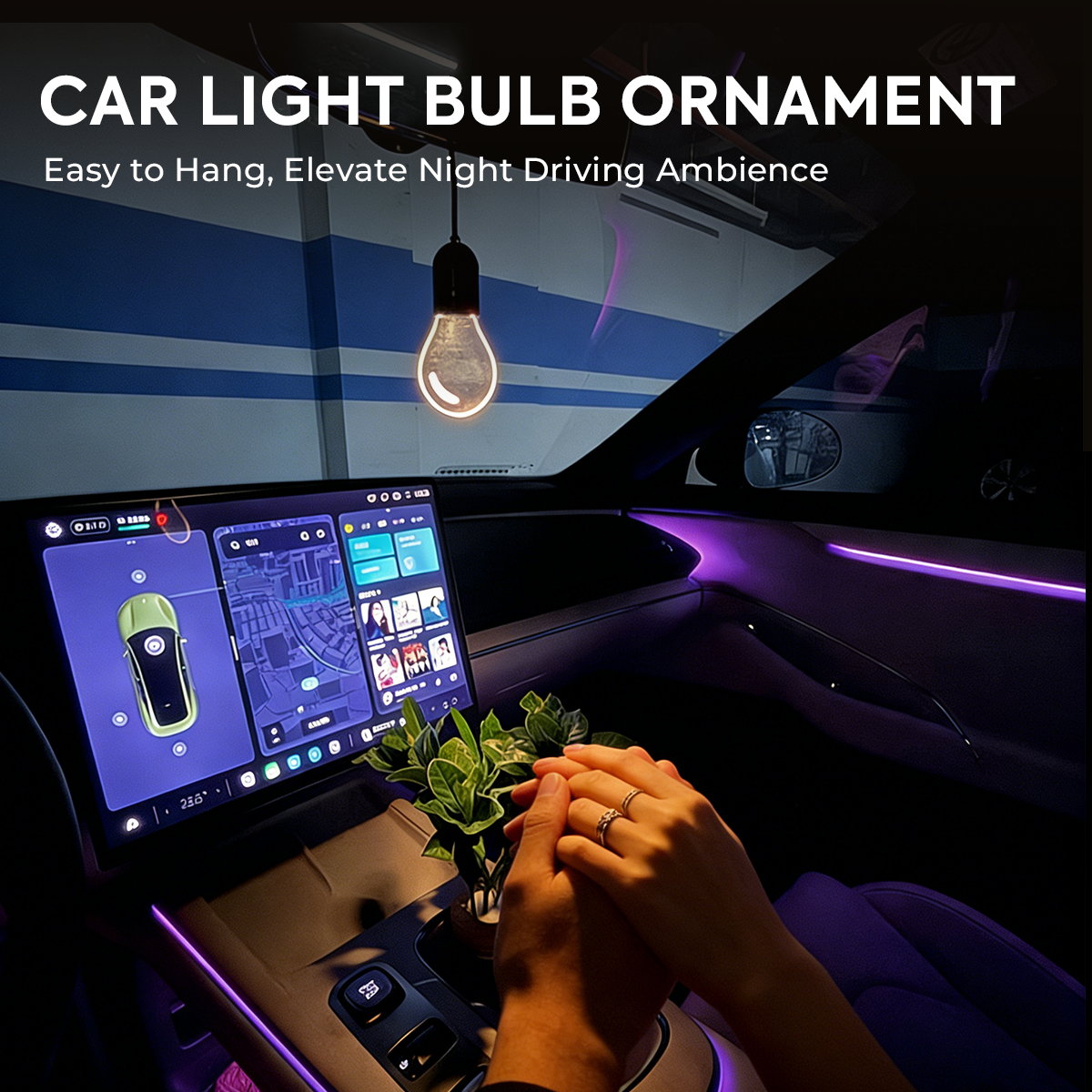 The Retro Glow Car Ambiance Light