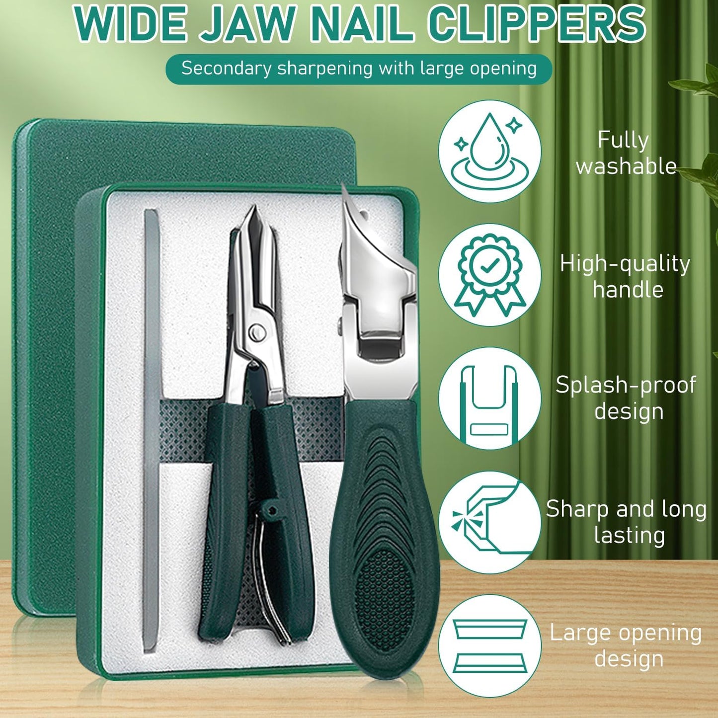 Eagle Beak Beveled Nail Clippers Set