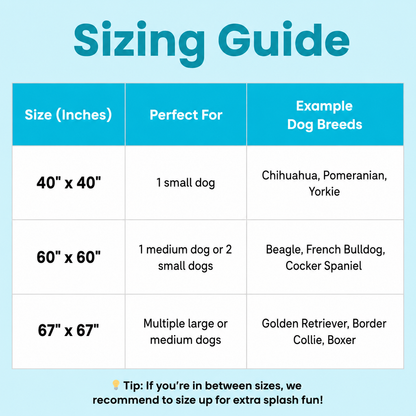 Dog Sprinkler Pad Cooling Summer Pet Toy