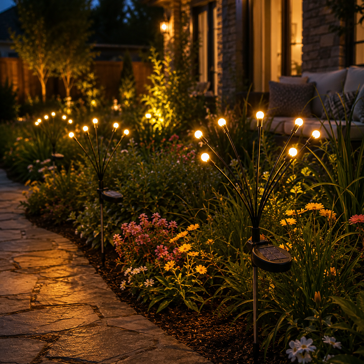 Outdoor Solar Firefly Lights