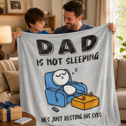 Dad's New Favorite Blanket