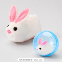 Blue Ball + White Rabbit