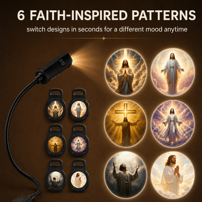 Plug & Play Jesus Projection Night Light