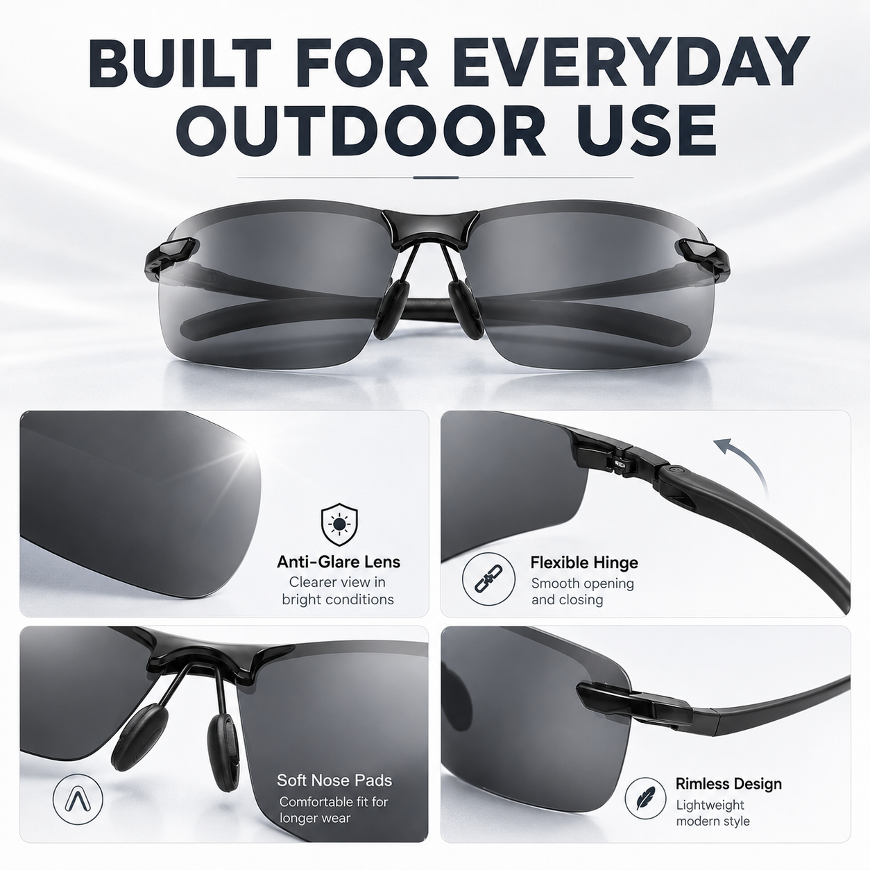 Summer Photochromic Polarized Sunglasses