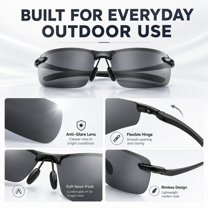 Summer Photochromic Polarized Sunglasses