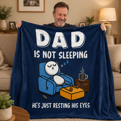 Dad's New Favorite Blanket