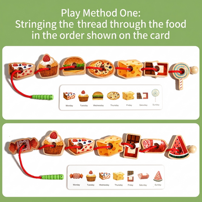 Caterpillar Lacing Toy for Toddlers