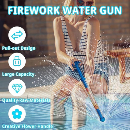 Fireworks Spray Water Gun for Kids Summer Outdoor Fun