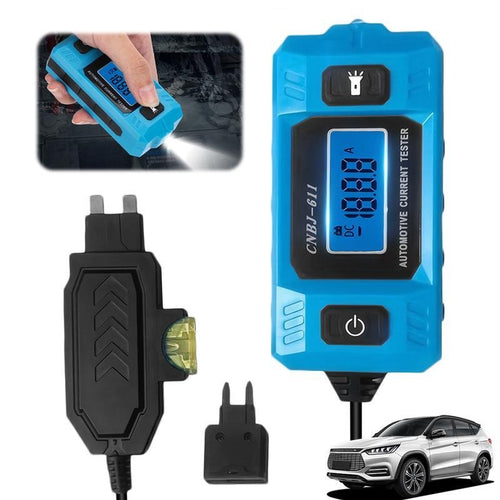 Automotive Fuse Current Tester for Fast Battery Drain Detection