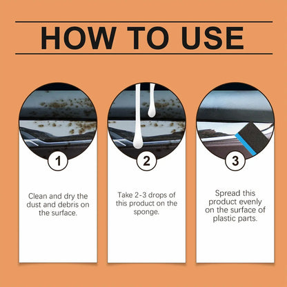 Automotive Plastic Restorer Shine & Color Revitalizer