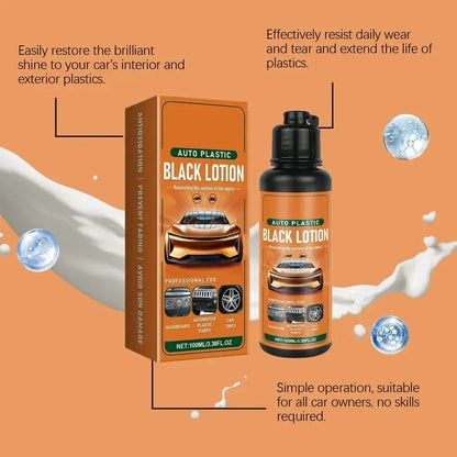 Automotive Plastic Restorer Shine & Color Revitalizer