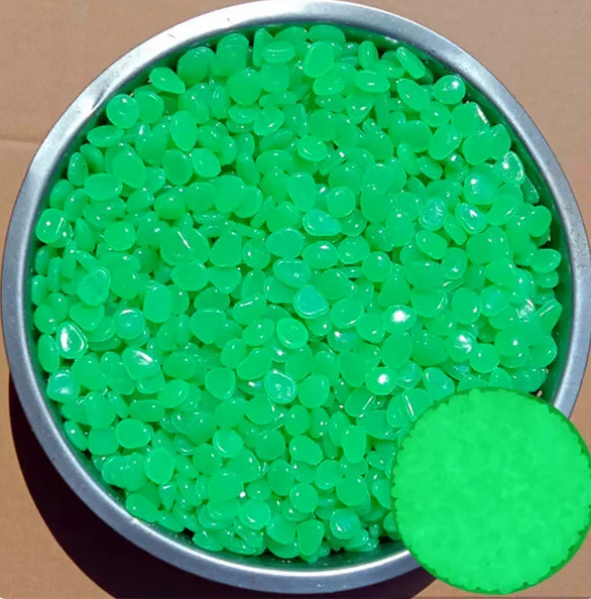 Colorful Glow-in-the-Dark Garden Stones