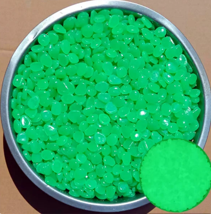Colorful Glow-in-the-Dark Garden Stones