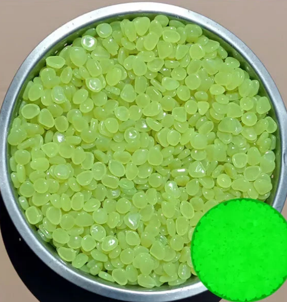 Colorful Glow-in-the-Dark Garden Stones