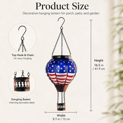250th Anniversary Solar Hot Air Balloon Lantern
