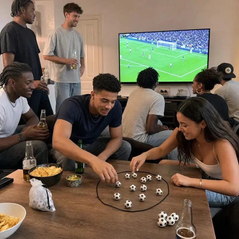 Magnetic Soccer Chess Game for Family Fun & Strategy Play