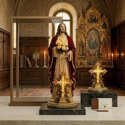 Blessed Light of Jesus Garden Sculpture