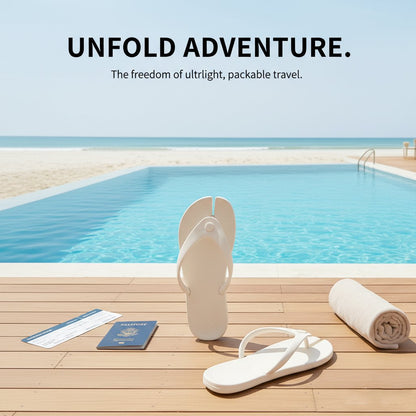 Ultra-Thin Foldable Flip Flops