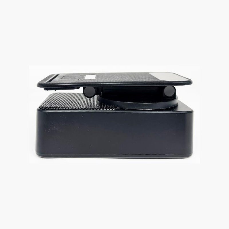 5-in-1 Wireless Bluetooth Phone Holder Speaker Stand Charger Rotating Portable