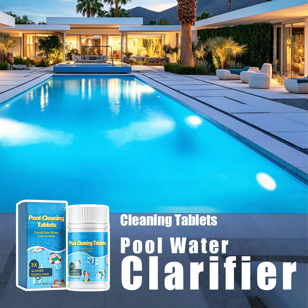 Pool Cleaning Tablets Crystal Clear Water Care