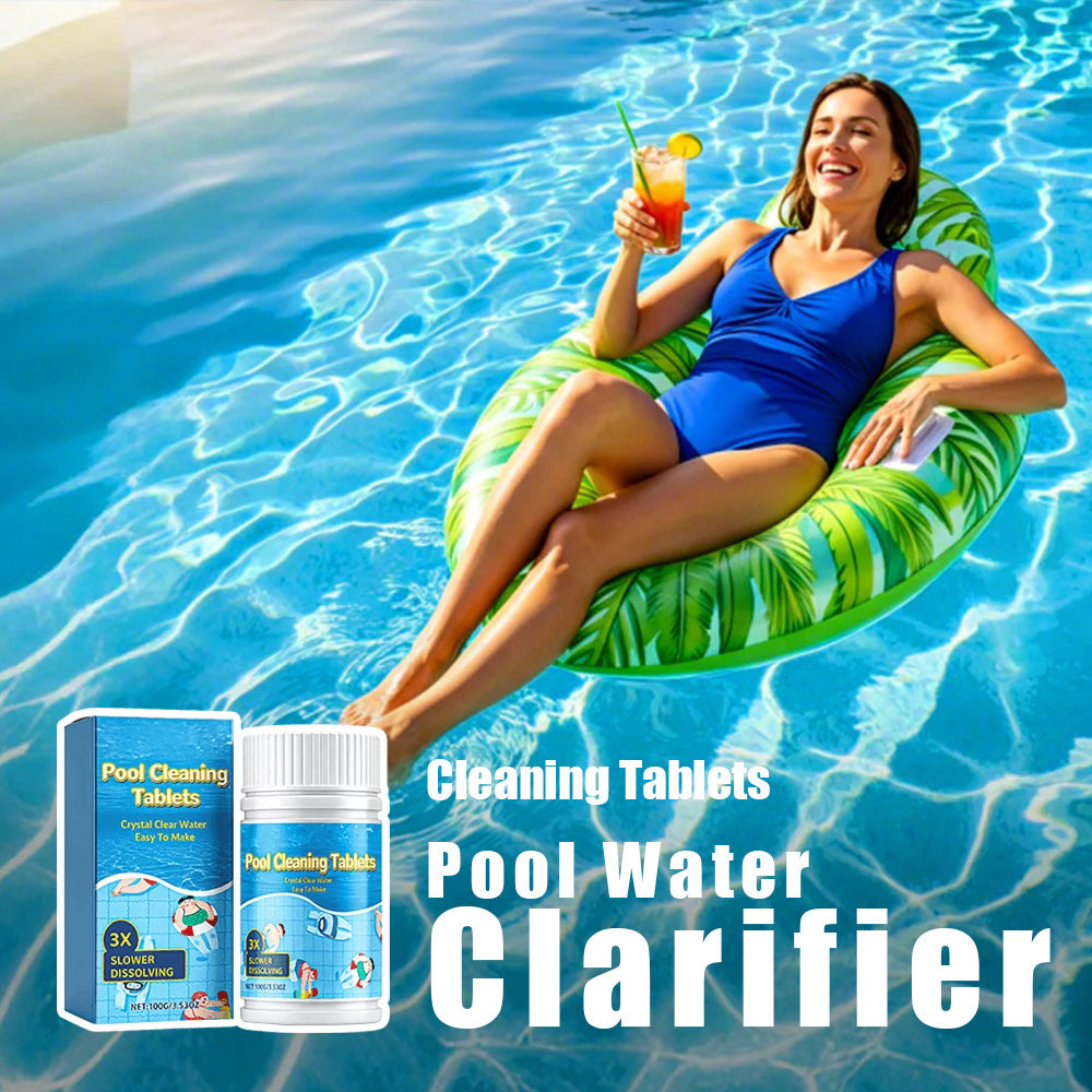 Pool Cleaning Tablets Crystal Clear Water Care