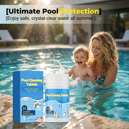 Pool Cleaning Tablets Crystal Clear Water Care