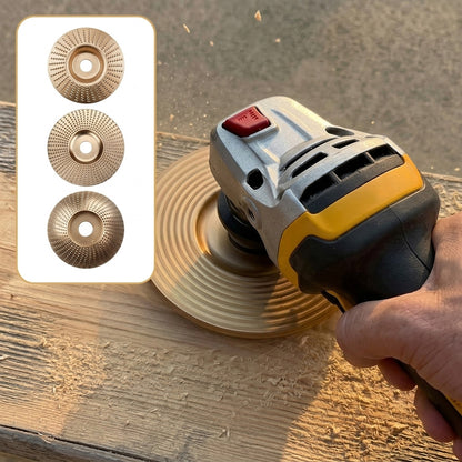 3PCS 4" Grinding Wheels, Wood Carving Sanding Disc Accessory for Polishing Tools