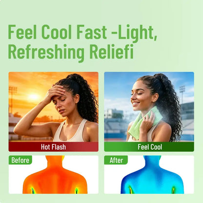 Cooling Towels & XL Menthol Cooling Wipes for Summer Heat, Sports, Travel & Outdoor Relief