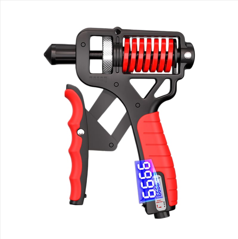 Ergonomic Adjustable H-Grip Hand Trainer with Digital Counter