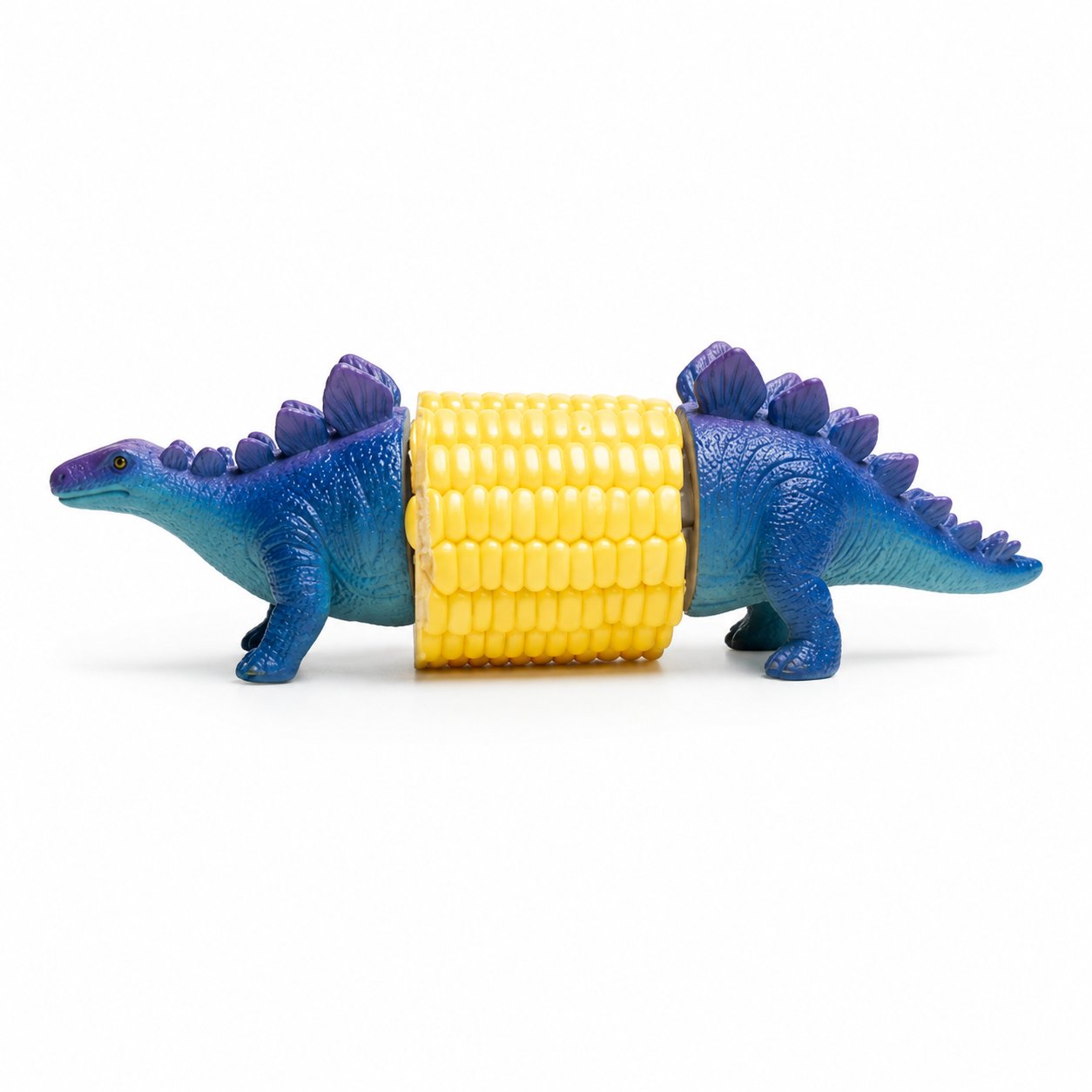 Dinosaur Corn Cob Holders with Stainless Steel Prongs