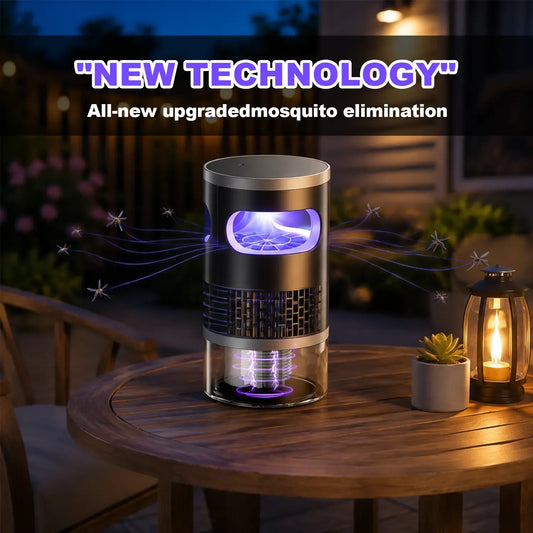 2026 Upgraded 3-in-1 Bug Zapper | Quiet Chemical-Free Mosquito Killer for Home