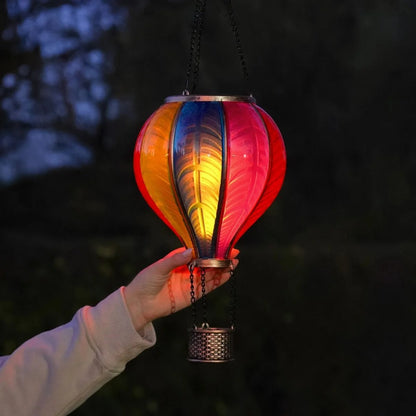 Solar Hanging Rainbow Balloon Lantern