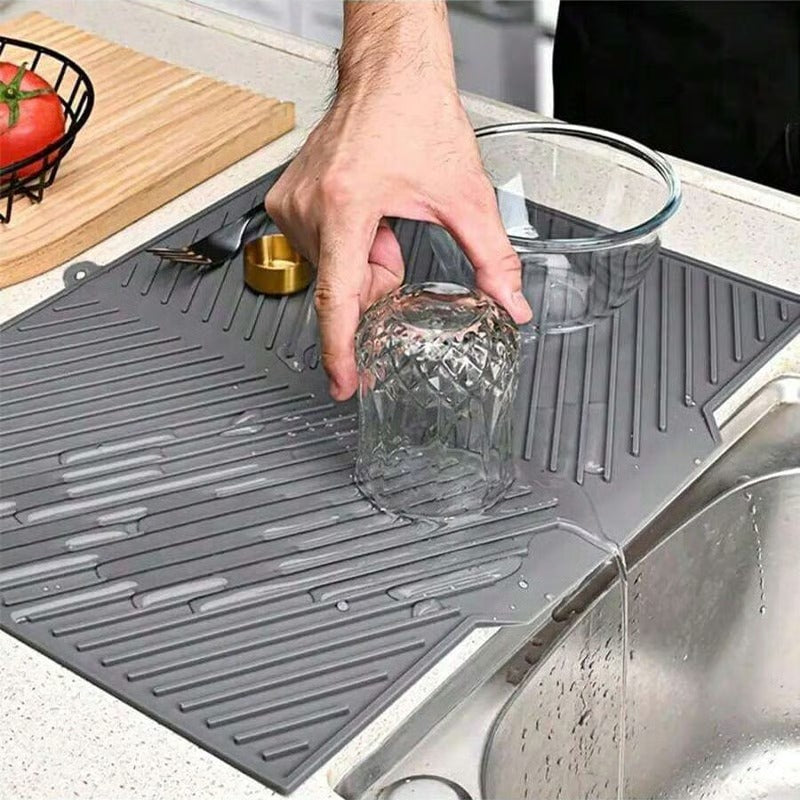 Dish Drying Silicone Drain Mat